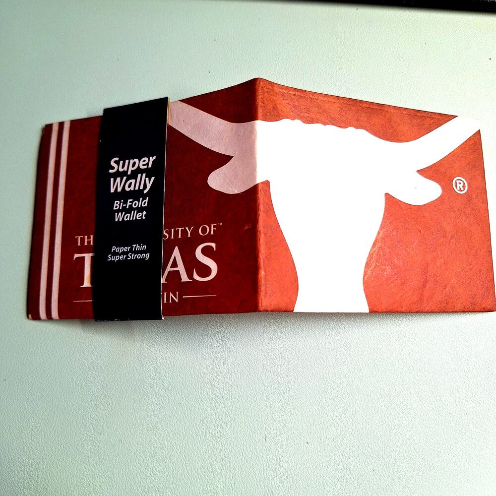 NCAA Officially Licensed Longhorns Super Wally Bi-fold Wallet